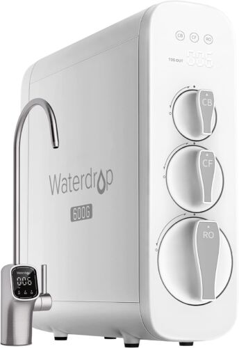 Waterdrop Refurbished G3P600 Reverse Osmosis Water Filter, Tankless, 600 GPD - 第 1/9 張圖片