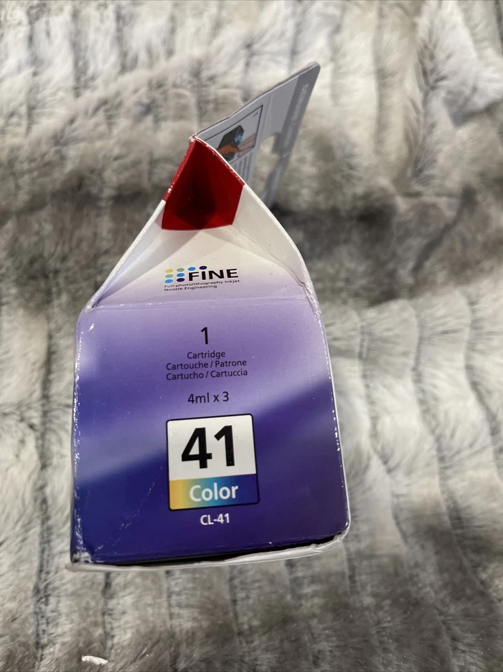 Cartucho de tinta Canon Ink CL-41 cian, magenta, amarillo Foto 2 de 4