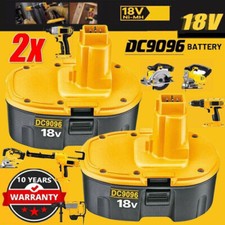 2PACK 18V For Dewalt DC9096 5.5Ah 18-VOLT XRP NiMH Battery DE9098 DE9095 DE9039