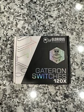 Glorious PC Gaming Race Gateron - Blue Switches - Tactile Clicky 120 pieces