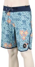 Quiksilver Surfsilk Hawaii Scallop 19" Boardshorts - Delph Blue - New