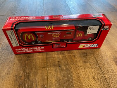 1995 Edition Racing Champions 1/64 Scale Transporter McDonald s racing team 