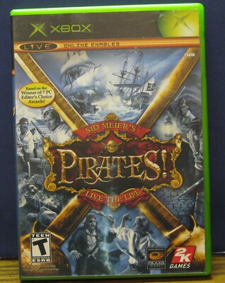Microsoft XBox Sid Meier's Pirates:  Live the Life - 2K Games - 2006