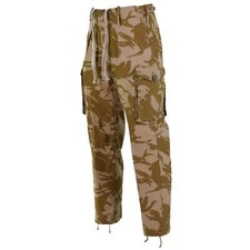 GENUINE BRITISH ARMY COMBAT PANTS DPM DESERT TROUSERS FIRE RETARDANT RIPSTOP NEW