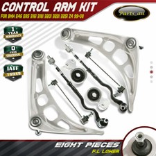 For BMW E46 Control Arm Tie Rod Suspension Front Kit Wishbone End Sway Bar Link