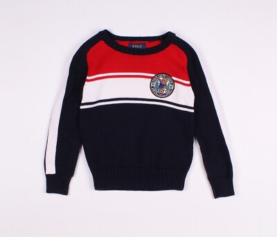Polo Ralph Lauren Kids Boys Polo Bear Sweater Jumper Size 4/4T  Australia
