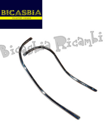 Bordo Scudo Cromato Per Piaggio Vespa PX P 125 X 1982 - Originale - Foto 7