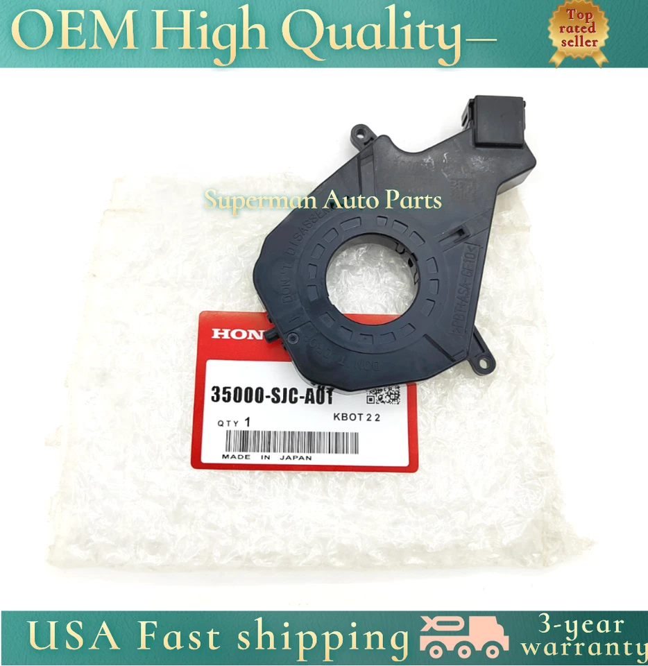 Sensor de ángulo de dirección OEM 35251STXA01 35000SJCA01 NUEVO para Acura MDX 2007-2009 Foto 2 de 4