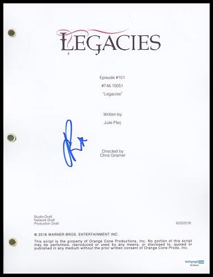 Danielle Rose Russell ''Legacies'' AUTOGRAPH Signed Full Pilot Episode Script ACOA