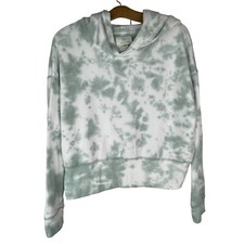 Aerie Offline Tie Dye Crop Pullover Hoodie Sweatshirt Long Sleeve Active Size Sm
