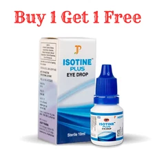 Isotine Plus Eye Drops - Natural Vision Aid, Herbal Eye Care Buy 1 Get 1 Free