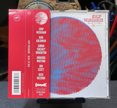Blue to Red by Chip Wickham (CD, 2020) Lovemonk LMNK66CD