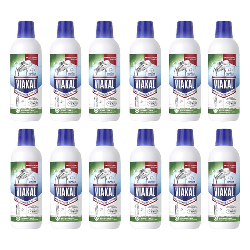 Viakal Anticalcare Igienizzante Gel 470ml 12pz | Detergente Professionale