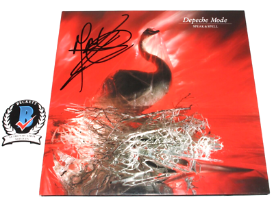 MARTIN GORE DEPECHE MODE SIGNED 'SPEAK & SPELL' ALBUM VINYL MARTIN GORE DEPECHE MODE SIGNED 'SPEAK & SPELL' ALBUM VINYL
