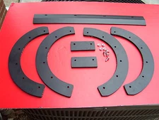 SNAPPER  SNOW BLOWER PADDLES , SCRAPER & HARDWARE , MOD-3200 3201 3202 3203 :