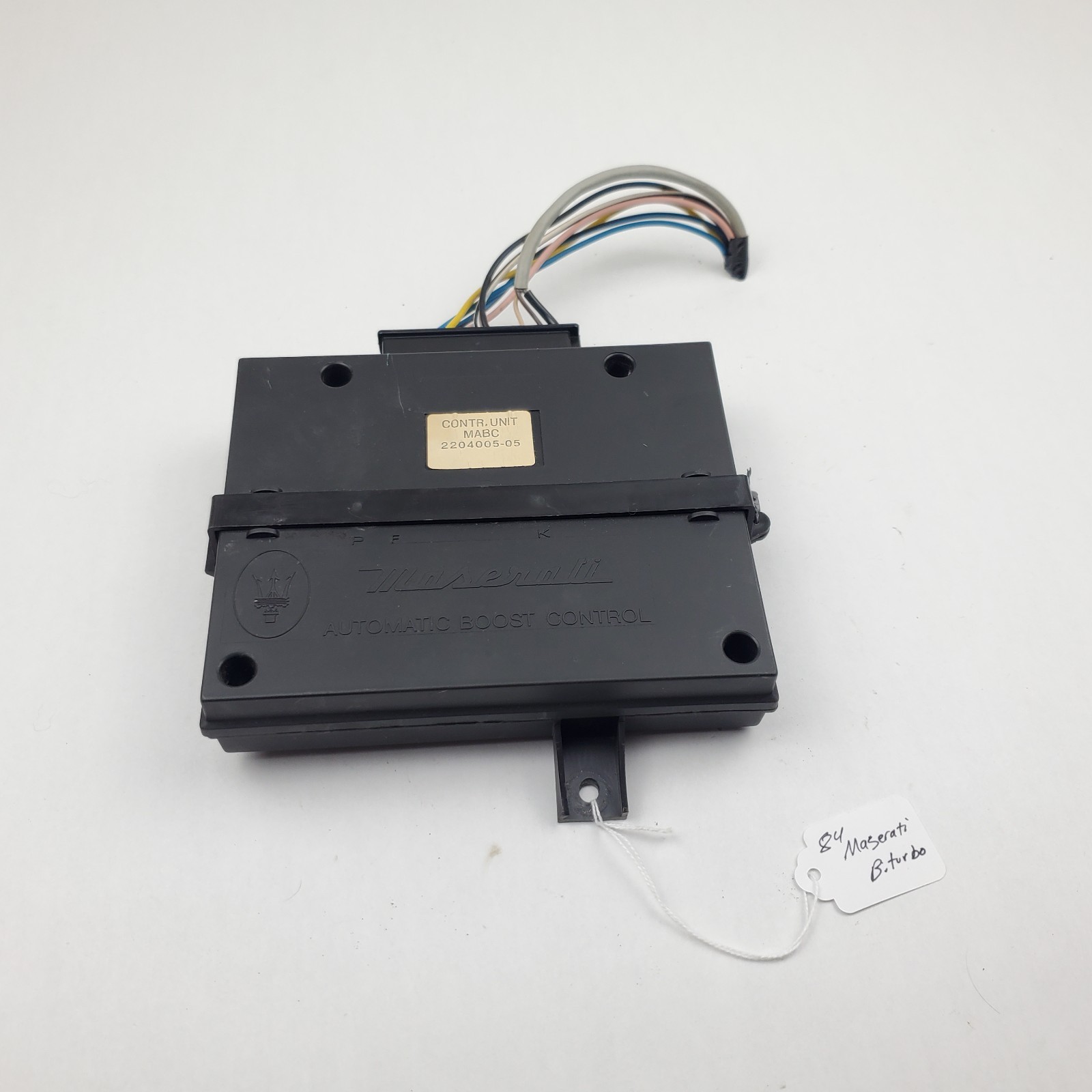 Maserati Biturbo 1984 Electronic control unit P/N 220400505
