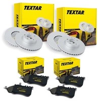 Textar Bremsscheiben + BremsbeläGe Vorne + Hinten FüR BMW 3Er E46