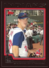 Ryan Ludwick Cleveland Indians 2004 Topps Black #458 SN /53