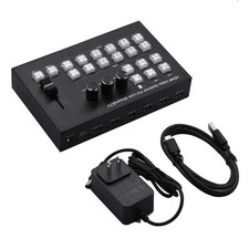 4K Video Switcher HD Camera Stream Live Production Broadcast Station Controller