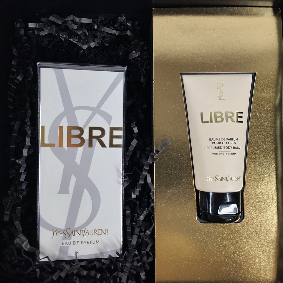 Juego de regalo Yves Saint Laurent YSL Libre para mujer EDP 3 fl. oz. + 1,6 fl. oz. Bálsamo corporal Foto 2 de 4