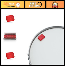 Drum Damper Gels - Teflon-Coated Drum Dampeners, Stain-Free, 7 Pods, Easy Apply/