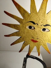 Vintage Sunburst Pendulum Balance Toy, Good Condition, hard to find.