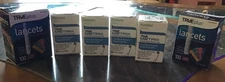 True Metrix Blood Glucose 200  Test Strips Exp:  2023 Plus 2 Boxes Lancets