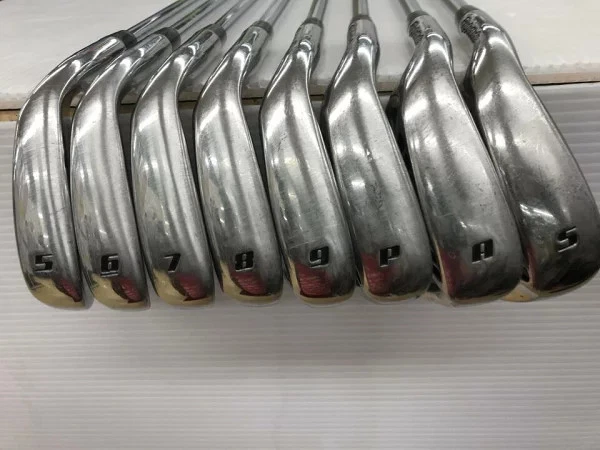 TaylorMade Burner lefty Iron Set 5-9,Pw,Aw,Sw 8pc Flex Stiff N.S.PRO 950GH Steel - Image 3 of 4