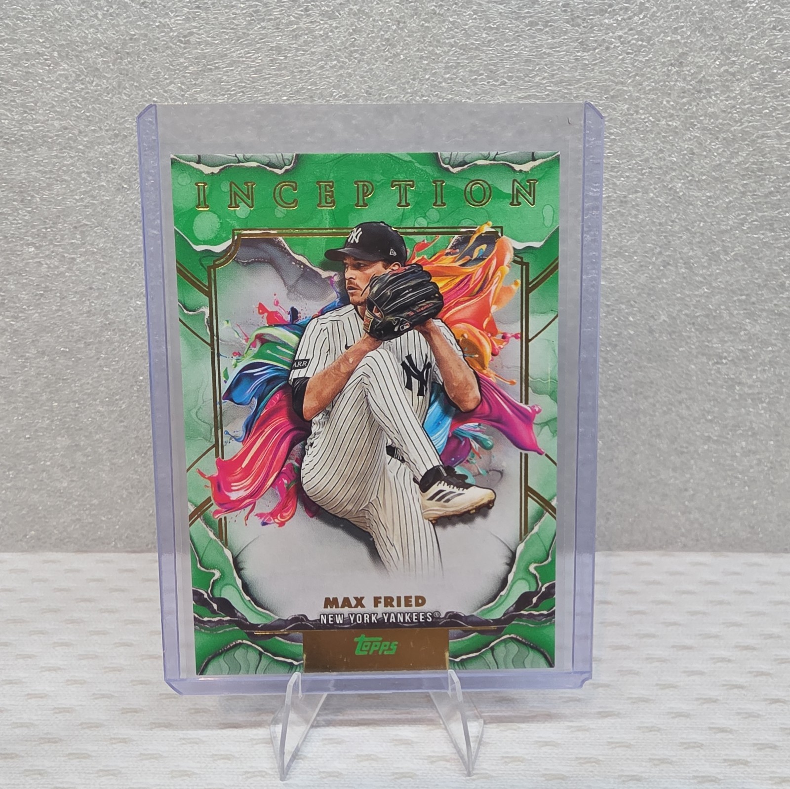 Max Fried #58 Green base 2025 Topps Inception Baseball