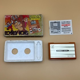 Nintendo Game & Watch Pocketsize DONKEY KONG DK-52 2nd Ed Rare "Sunset" Variant