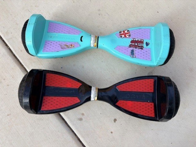 - Black/red & Teal/mint Electric Scooter