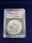 2001 American Silver Eagle PCGS MS69 WTC Ground Zero Recovery 1 Oz .999