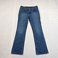 Carhartt Jeans Women's 8 x30 Traditional Fit Boot Cut WB001 FI0 Blue Stretch