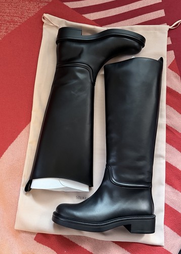 Stuart Weitzman Women's Black Celia Riding Boots Shoes Size 9B
