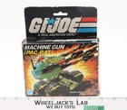 Machine Gun Pac Rat Complete W/Box GI Joe 1983 Hasbro Action Figure Vehicle