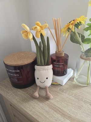 Jellycat seltene und nicht mehr erhältliche Amuseables Narzisse neu mit Etikett original Original Etikett