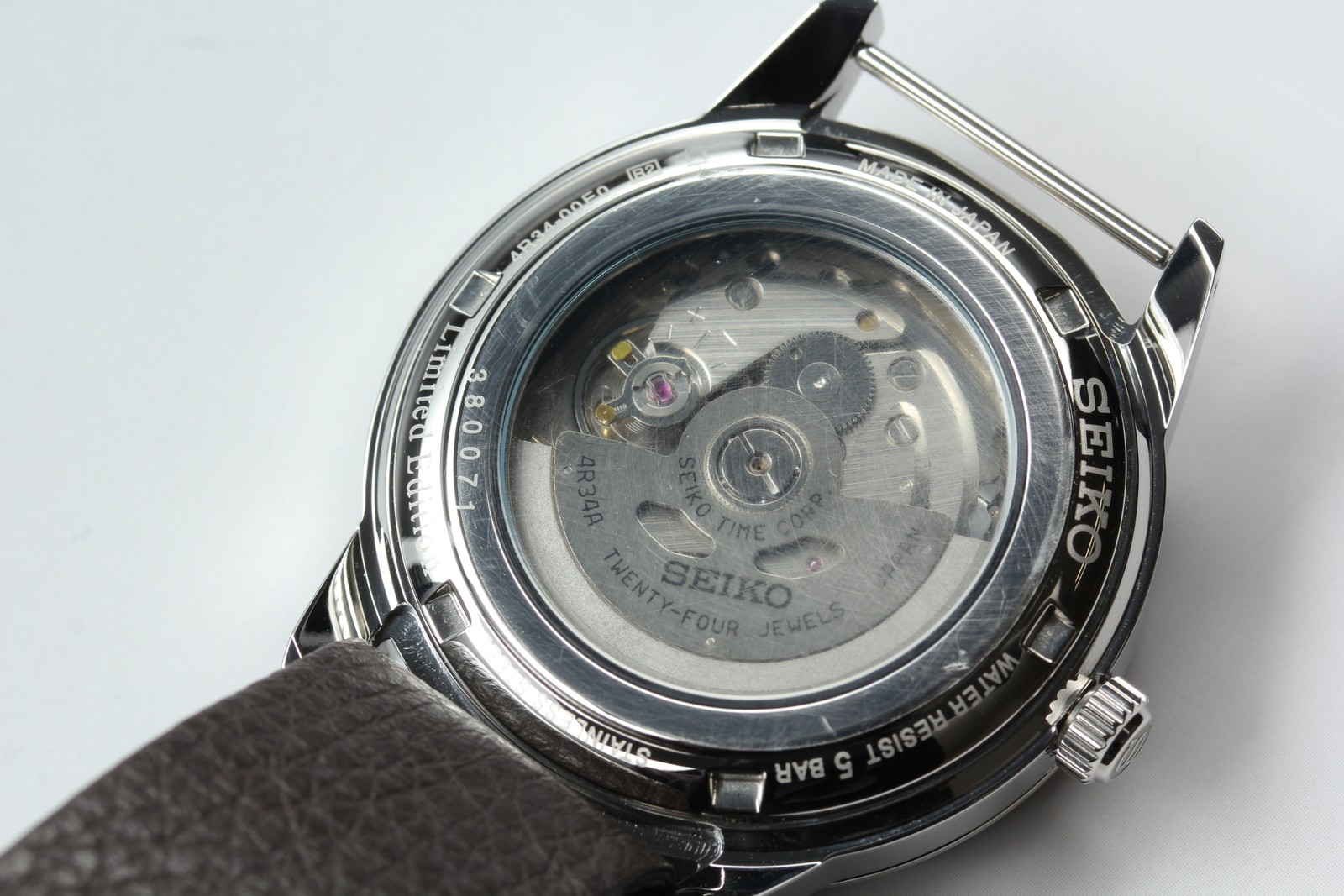 [MINT] SEIKO PRESAGE SARY233 4R34-00E0 AT GMT 110Th Anniversary Limited Watch image 4