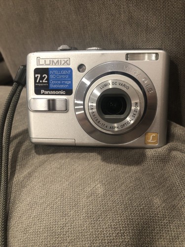 Panasonic Lumix DMC-LS75 7.2MP Digital Camera Silver - TESTED And Works - Picture 3 of 5