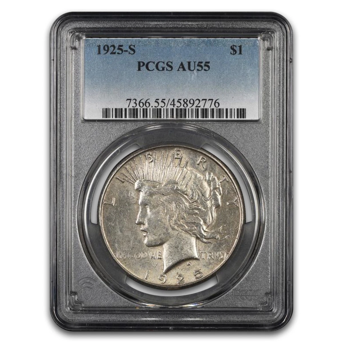 PCGS Grade AU 55 Peace Dollars (1921-1935) for sale | eBay