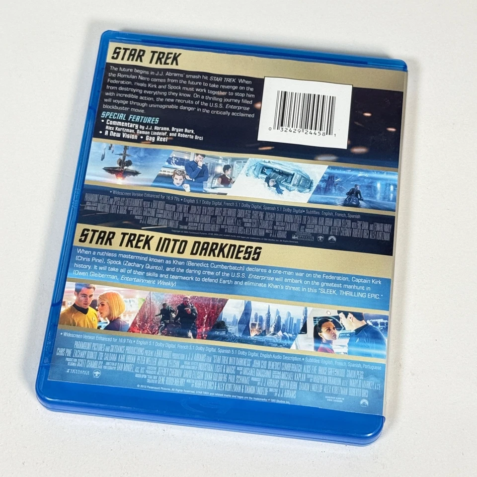 Star Trek   2- Movie Collection Star Trek/ Into Darkness Blu-Ray - 2 Discs - Image 2 of 4