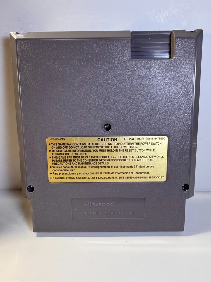 Zelda II Adventure of Link Classic Series GRAY (Nintendo NES 1988) CIB NO MAP - Image 4 of 4