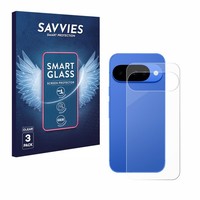 3X Savvies Schutzglas FüR Google Pixel 10 (RüCkseite) Panzer Folie Glas Klar