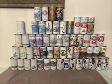 Iron City Beer Cans Vintage 56 Total Steelers Penguins Pirates Pittsburgh LQQK!!