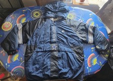 Vintage 90s Starter NFL Dallas Cowboys 1/2 Zip Pullover Hooded Jacket 2XL