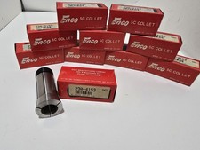 10 -NOS 7/8&rdquo; Round 5C Collet Enco Internal/External Threads Machinist Lathe 4153