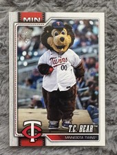 T.C. BEAR 2026 Topps Series 1 Baseball Celebration #M-10 Minnesota Twins Mascot