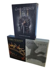 HBO Game of Thrones The Complete Seasons 1-3 DVD Lot Complete Sets with Booklets