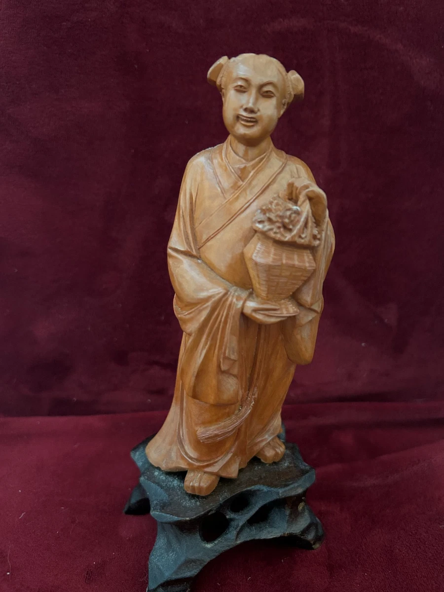 中国木制古董雕像和雕像| eBay