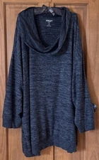 TORRID SWEATSHIRT TUNIC SUPER SOFT COWL NECK  SWEATER  6 6X 6XL 30 NEW