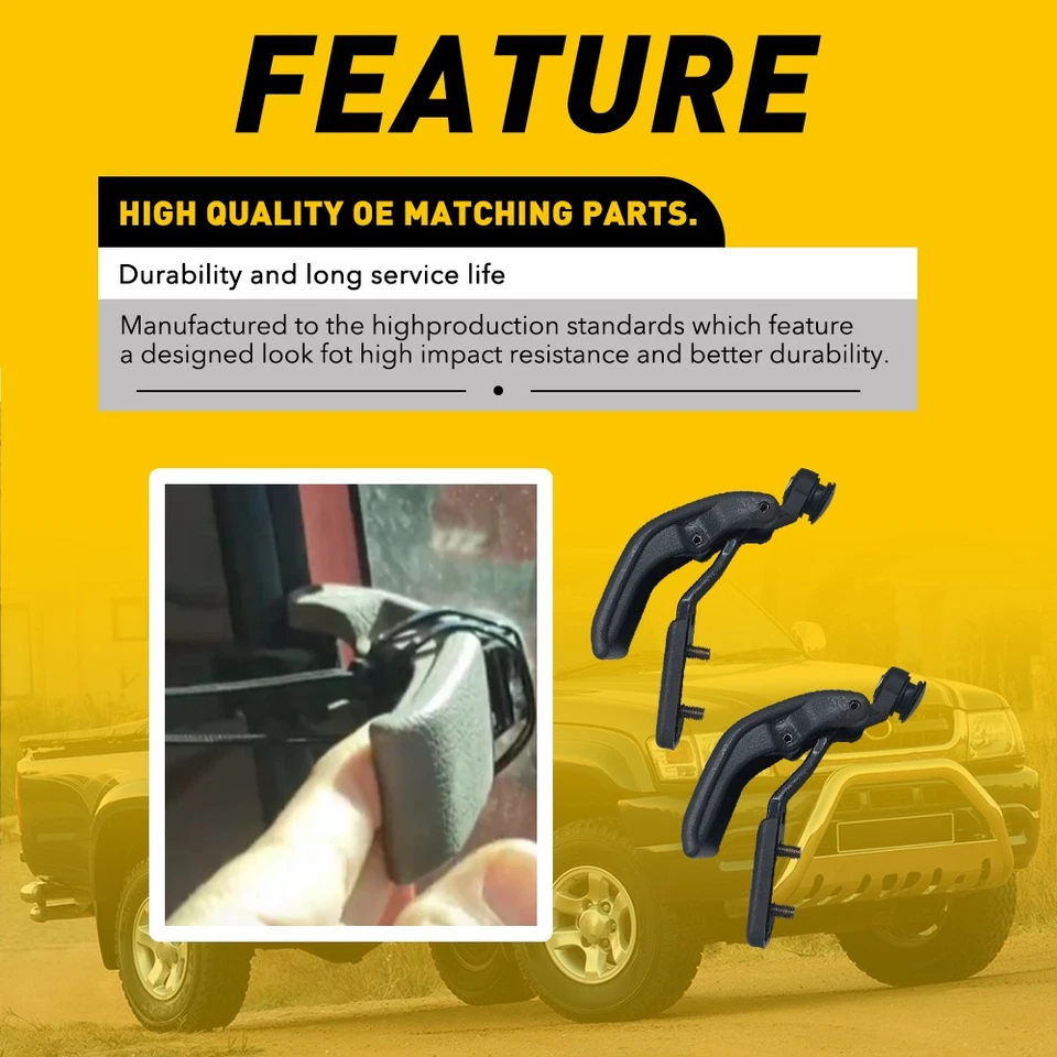 Gray Rear Glass Window Cab Latch Lock Left Right For Tacoma Toyota T100 1989-00 - Imagem 3 de 4